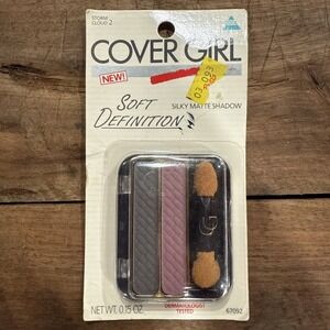 Cover Girl Soft Definition Silky Matte Eye Shadow EyeShadow Storm Cloud 2 NOS